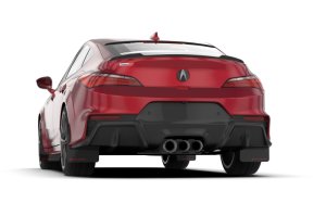 Acura Integra Mud Flap Kit - Rally Armor - UR Polyurethane with White Logo - Black - `23-`25 Acura Integra Mud Flap Kit - Rally Armor - UR Polyurethane with White Logo - Black - `23-`25